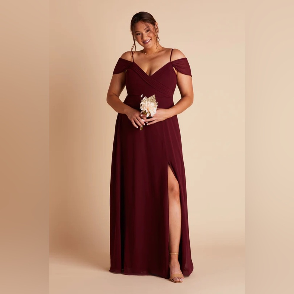 Birdy Grey Burgundy Maxi Dress